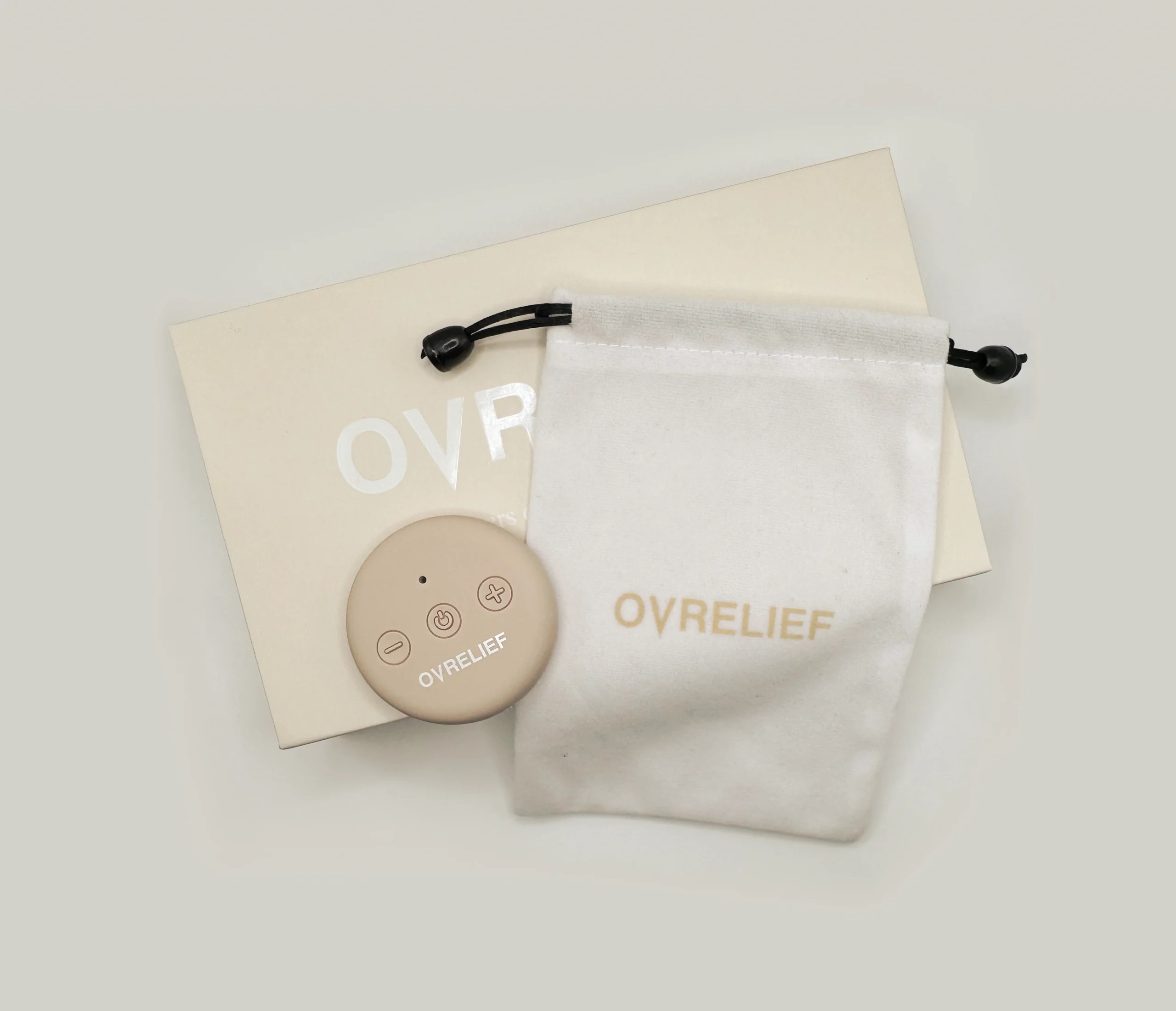 OVRELIEF Period Pain Relief Device Packaging
